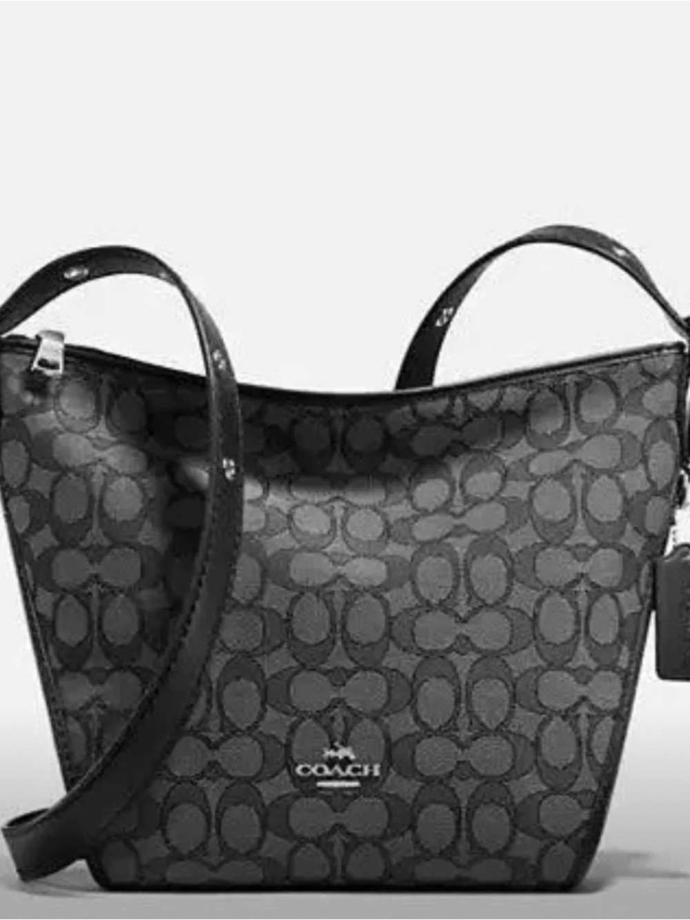 NWT Coach Signature Small Dufflette with dust bag